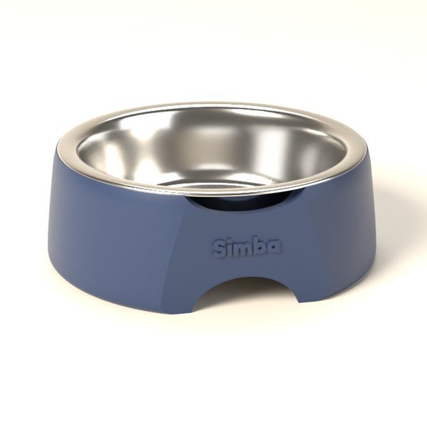 Gamelle personnalisée Igloo au prénom Simba, avec bol en acier inoxydable 304